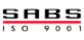 A logo for SABS